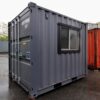 10’ Office CUBE – Wood Finished