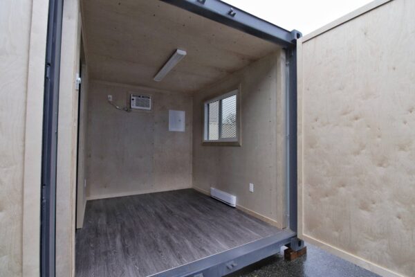 10’ Office CUBE – Wood Finished - Image 2