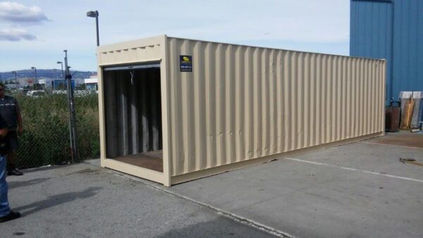 30FT STORAGE CONTAINER WITH ROLL UP DOOR - Image 3