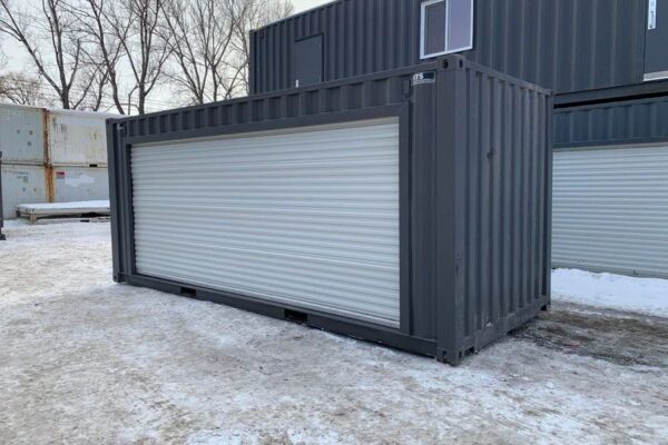 20FT SHIPPING CONTAINER WITH ROLL UP DOOR - Image 4