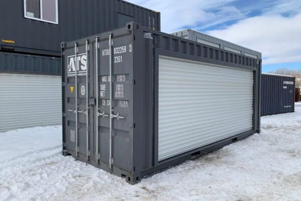 20FT SHIPPING CONTAINER WITH ROLL UP DOOR