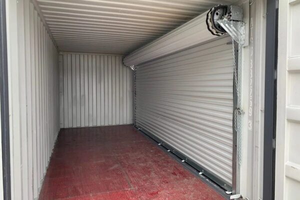 20FT SHIPPING CONTAINER WITH ROLL UP DOOR - Image 3