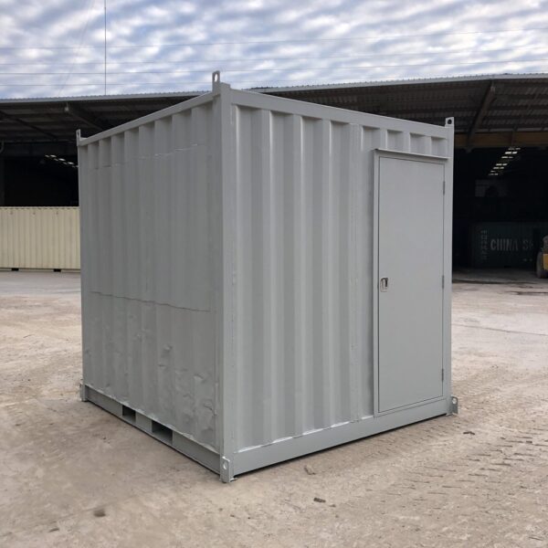 10ft Container with Man Door & Roll up door - Image 4