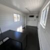 20ft  Slate Gray Shiplap 120V Shipping Container Office Minisplit with HVAC - Image 3