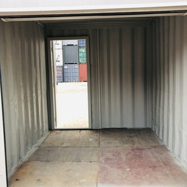 10ft Container with Man Door & Roll up door - Image 2