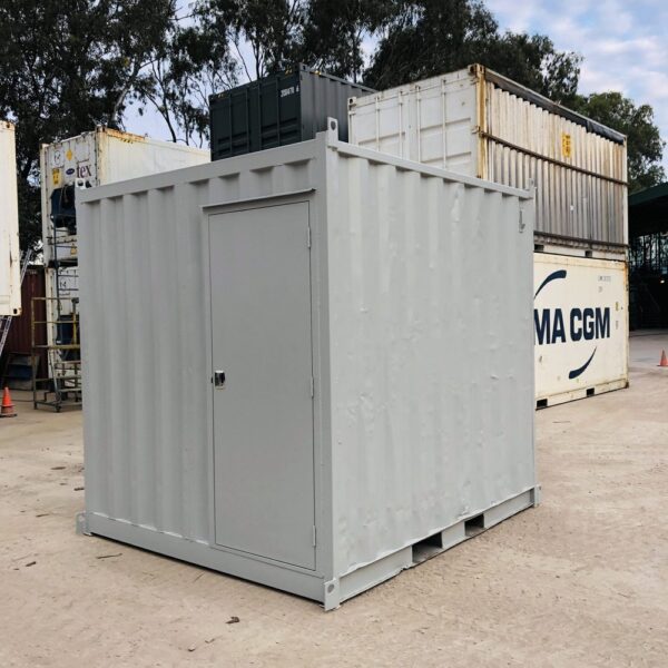 10ft Container with Man Door & Roll up door - Image 3
